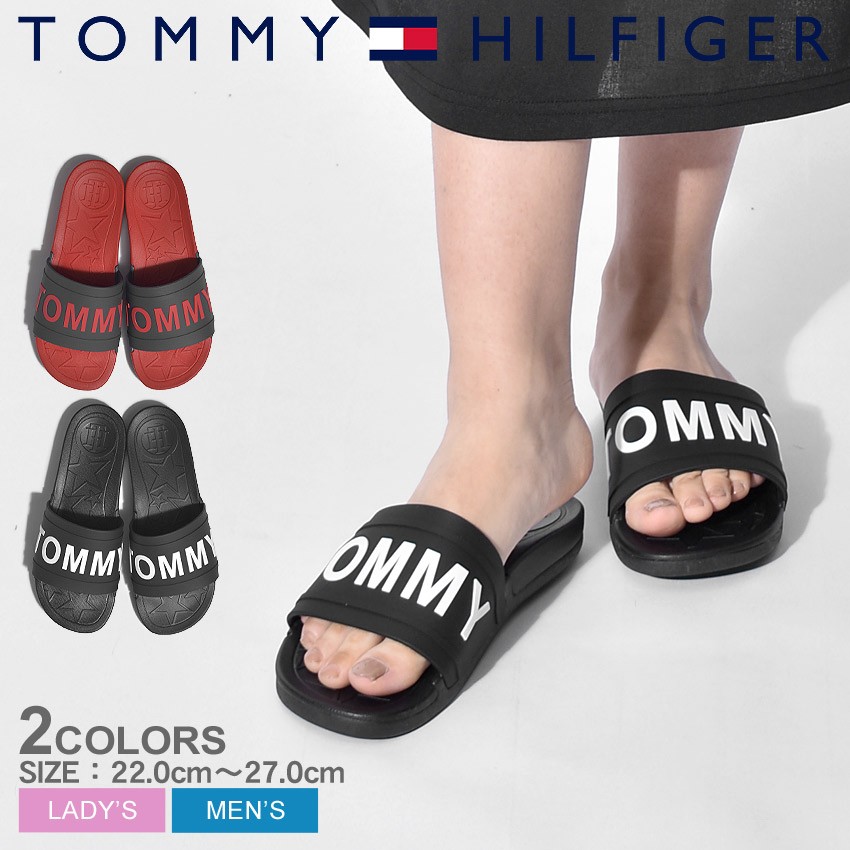 TOMMY HILFIGER トミーヒルフィガー シャワーサンダル TWYEVI スライド