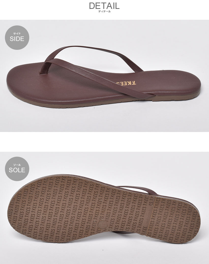 TKEES サンダル ♡ TKEES（ティキーズ） サンダル レディース RILEY TKEES ブラウン