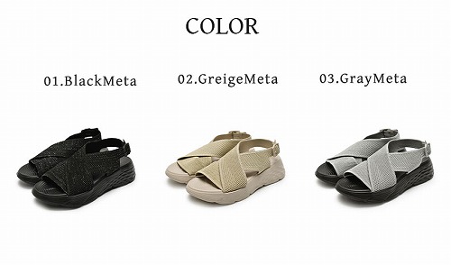 todos トドス サンダル レディース ソフトニットクロスライン
