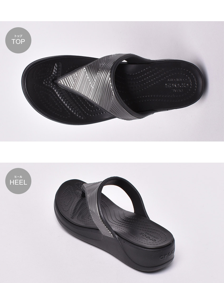 クロッグサンダル クロックス crocs Brooklyn Flip W 208727 サンダル (CROCS