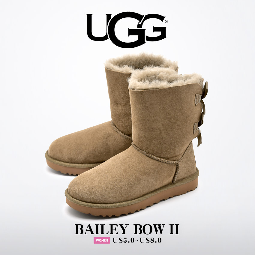 送料無料 アグ ムートンブーツ レディース ベイリーボウ II UGG