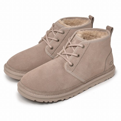 送料無料 アグ ムートンブーツ メンズ レディース ニューメル UGG 3236 黒 ブラウン 茶 ショートブーツ シープスキン ブランド