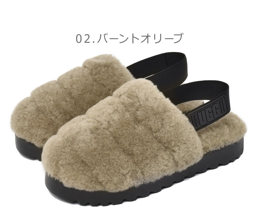 送料無料 アグ サンダル レディース スーパーフラッフスリッパ UGG