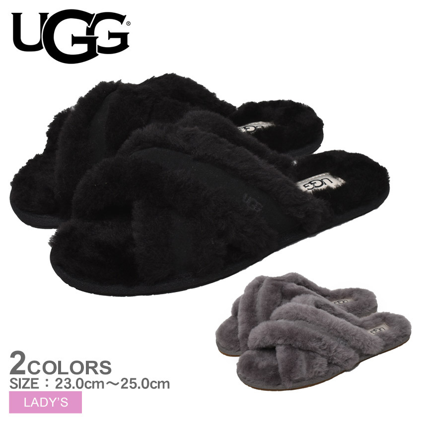 SALE アグ ルームシューズ レディース SCUFFITA UGG 1123572 黒