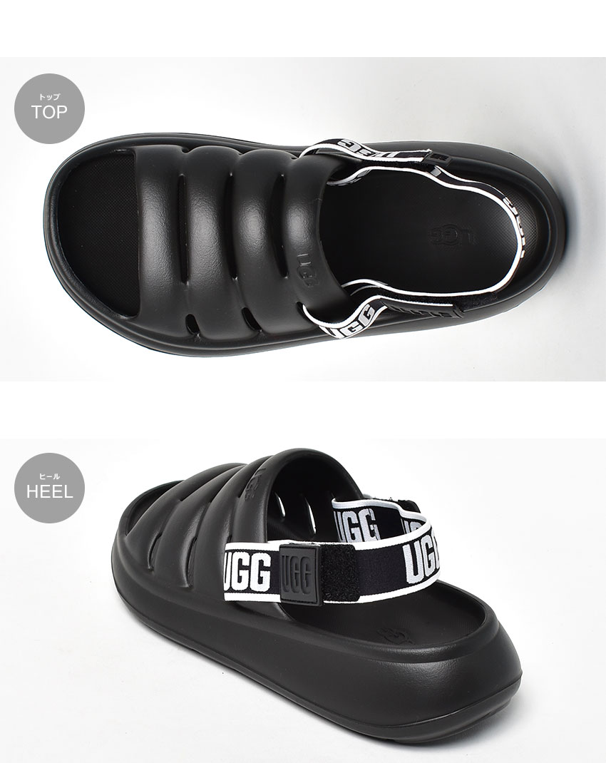UGG - UGG(アグ) サンダル 27 メンズ - 黒の通販 by ブラン