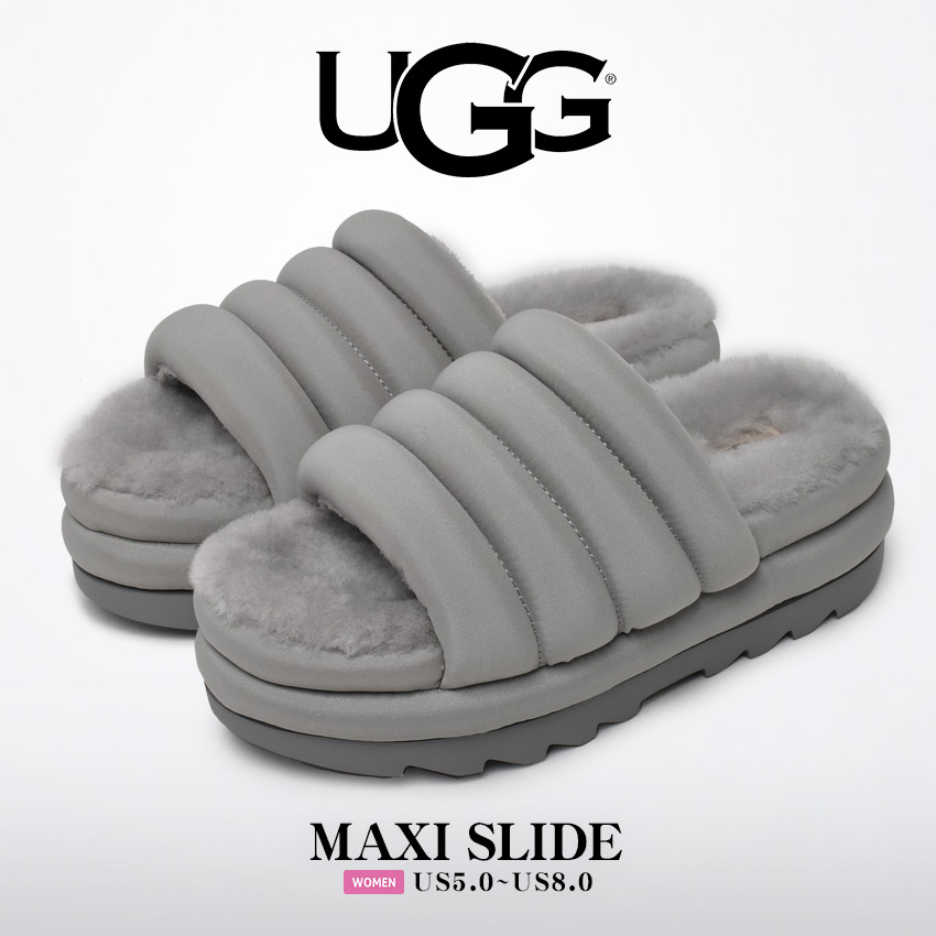 SALE 送料無料 アグ サンダル レディース MAXI SLIDE UGG 1126377 ブランド カジュアル スポーティ モード 厚底