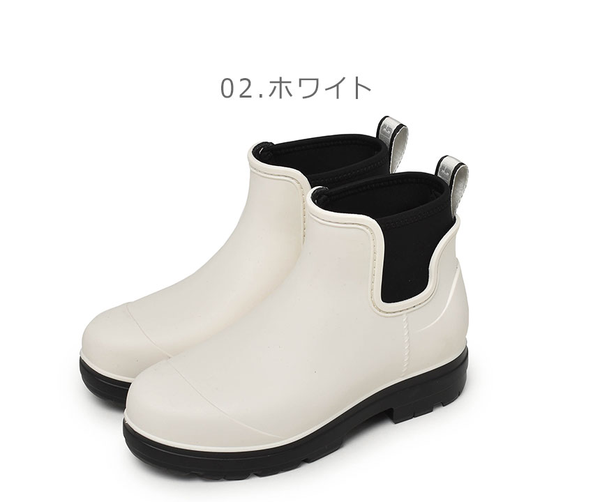 爆安SALE 送料無料 アグ レインブーツ レディース ドロップレット UGG 1130831 ブラウン 長靴 ショート丈 雨具