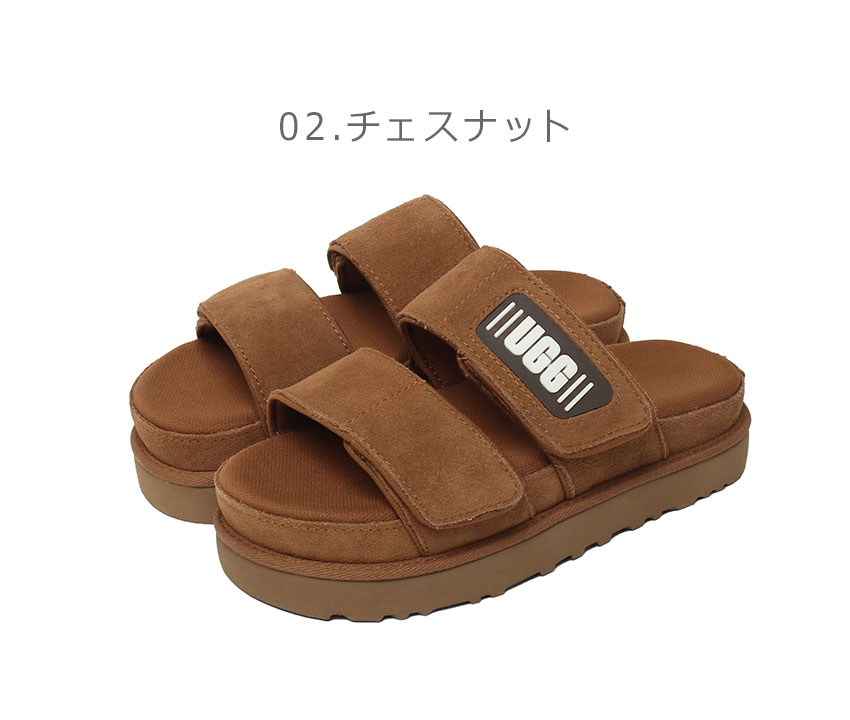 送料無料 アグ サンダル レディース GREER UGG 1129210 ブラウン 