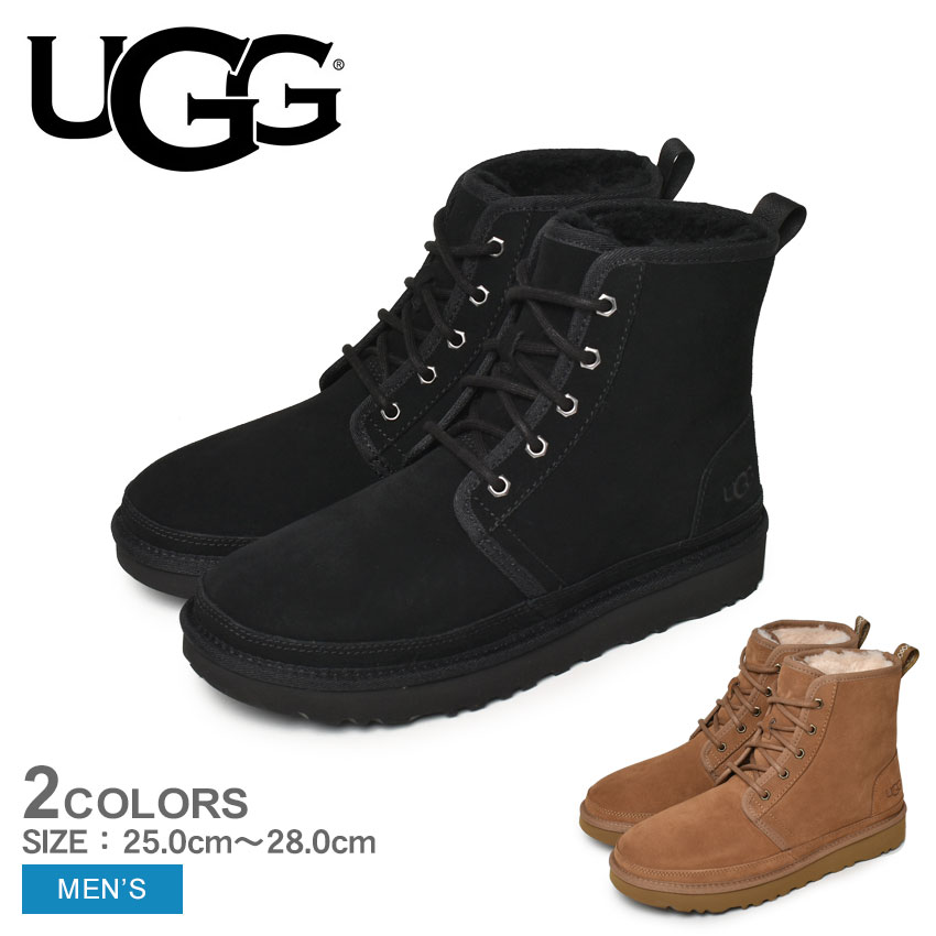 SALE 送料無料 アグ ブーツ メンズ ニューメルハイ UGG 1130711 ブラック 黒 ブラウン 靴 シューズ ショートブーツ モコモコ  スエード ブランド