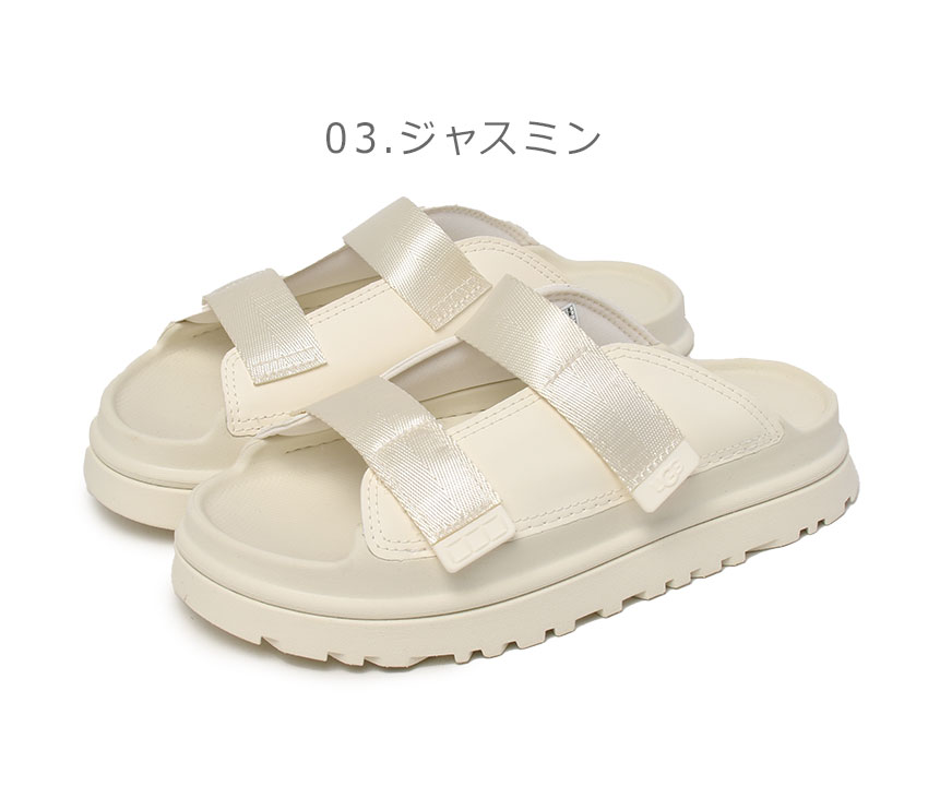 UGG ベージュ スライドサンダル UGG アグ スライドサンダル レディース キッズ ジュニア 子供