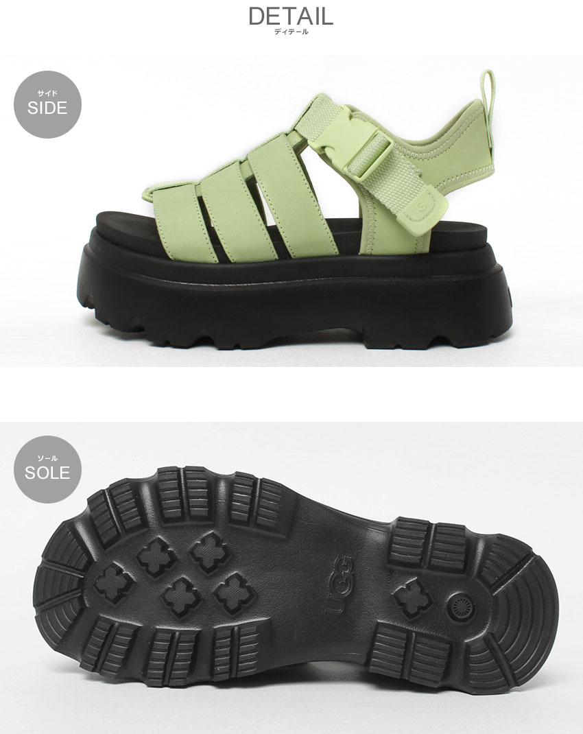 楽天市場】UGG アグ サンダル W CALLIE 1152697 レディース 厚底