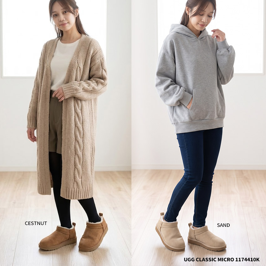 UGG（アグ） スリッポン レディース UGG 1174410K ブラック 黒