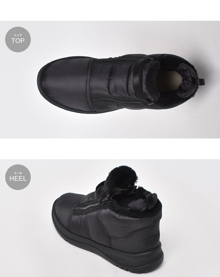 UGG（アグ） スニーカー レディース レイクサイダー ジップ パフ UGG