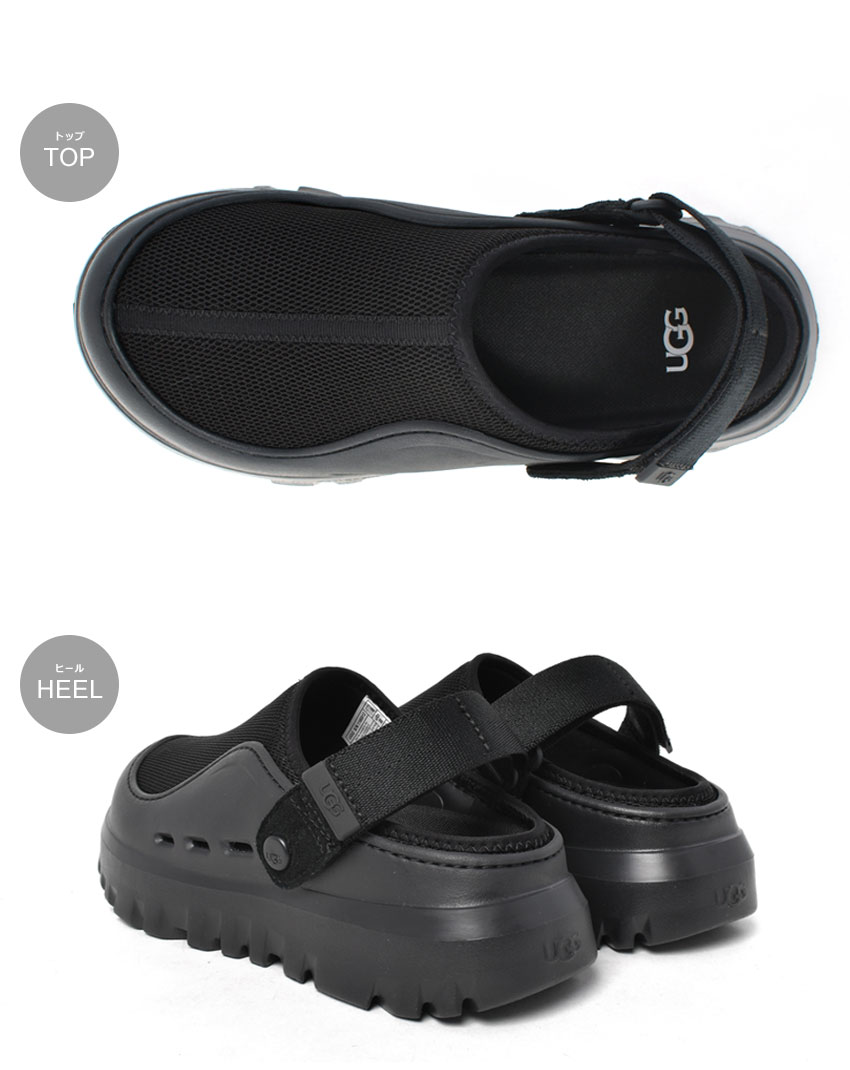 UGG SALE アグ サンダル メンズ レディース PeakMod BLACK