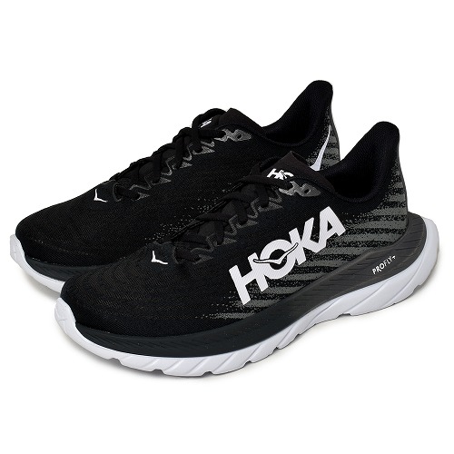 送料無料 ホカオネオネ ランニングシューズ メンズ マッハ 5 HOKA ONEONE 1127893 黒 青 シューズ ロードシューズ 靴