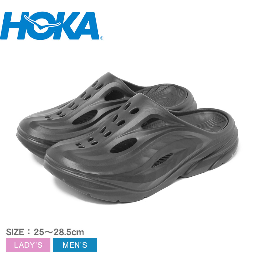 HOKA ONE ONE ブラック トングサンダル HOKA ONE ONE ホカオネオネ サンダル トングサンダル ビーチ