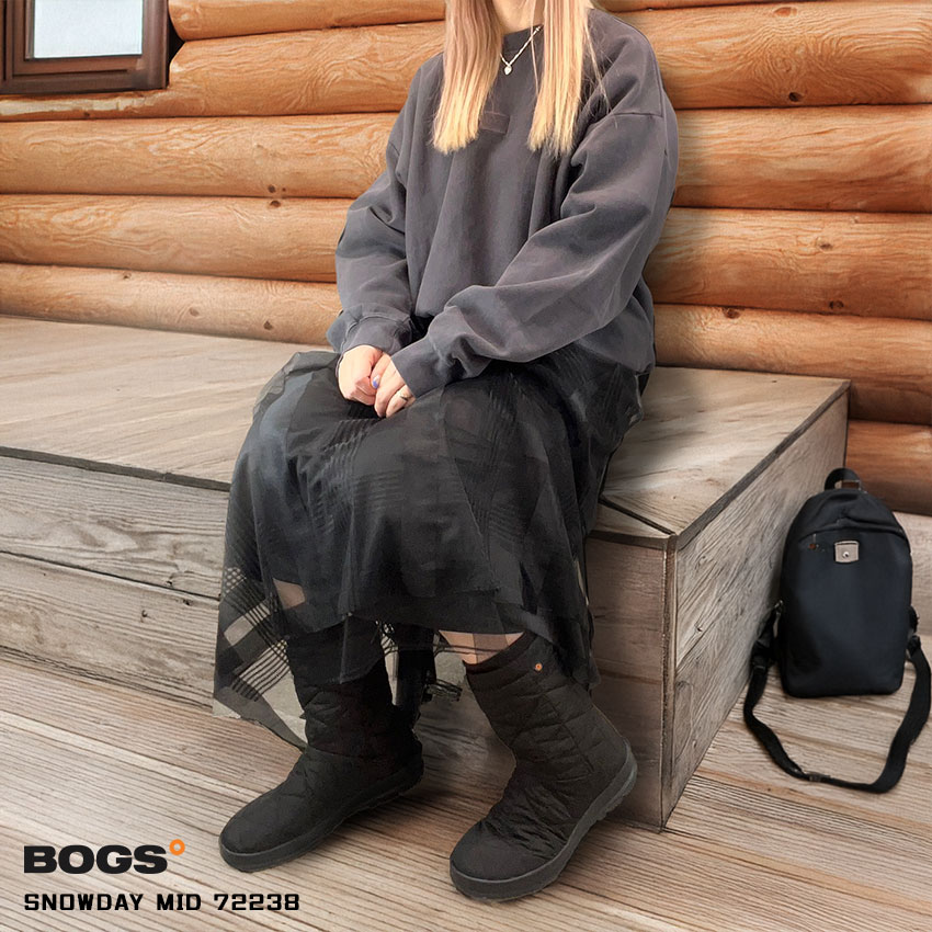 BOGS（ボグス） スノーブーツ メンズ レディース スノーデイ ミッド