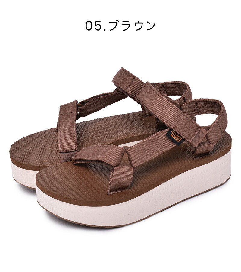 Teva（テバ） サンダル レディース フラットフォーム ユニバーサル