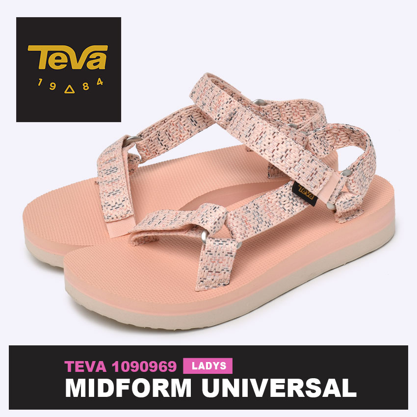 SALE Pt10 送料無料 テバ サンダル レディース ミッドフォーム ユニバーサル TEVA 1090969  ぺたんこ つっかけ スポーツ 青｜z-craft｜13