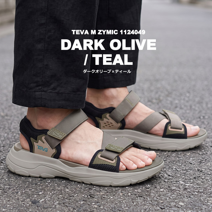 Teva（テバ） サンダル メンズ M ザイミック TEVA 1124049 カーキ