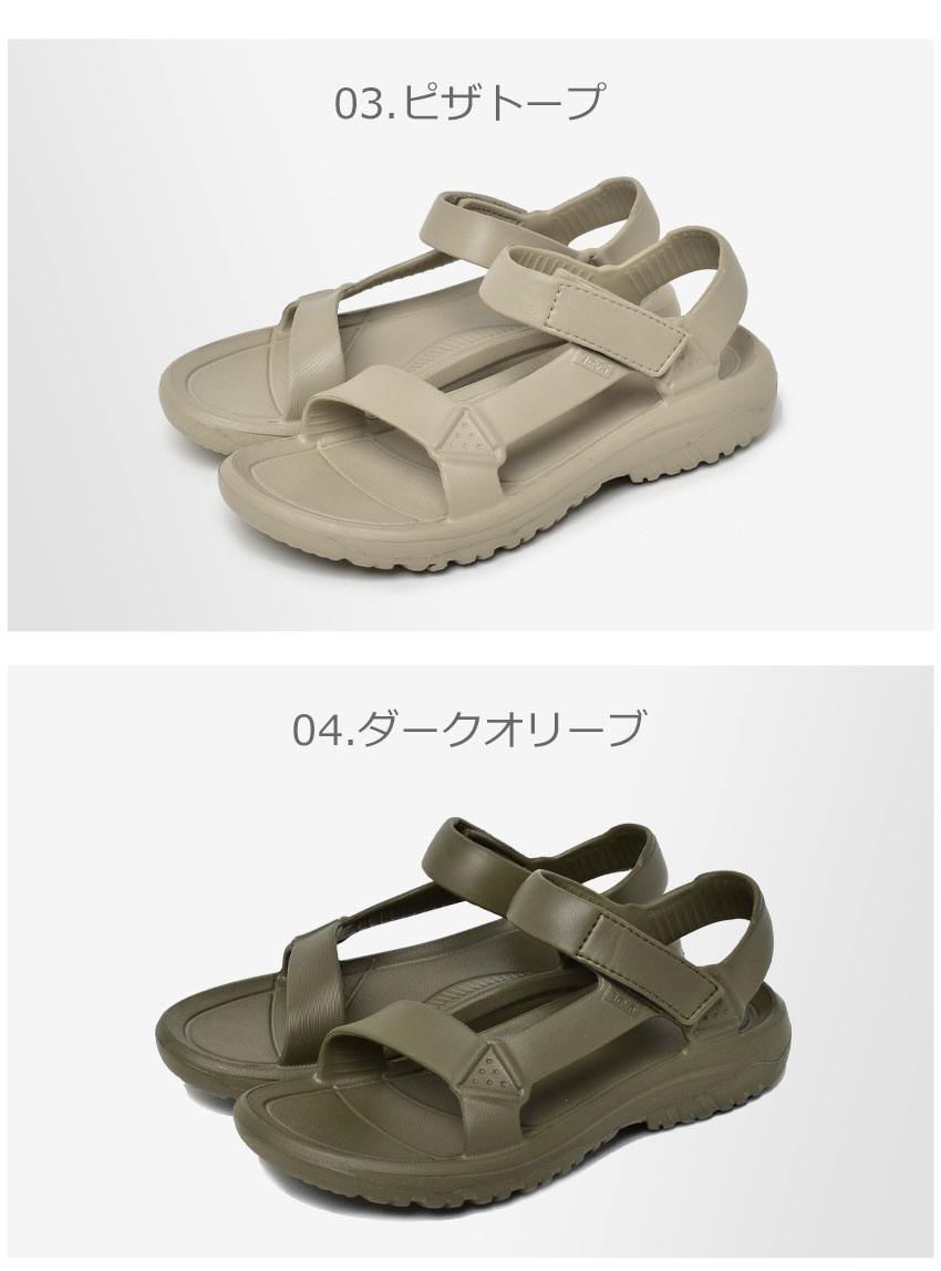 Amazon | Teva (テバ) メンズ Hurricane Verge サンダル, ダーク
