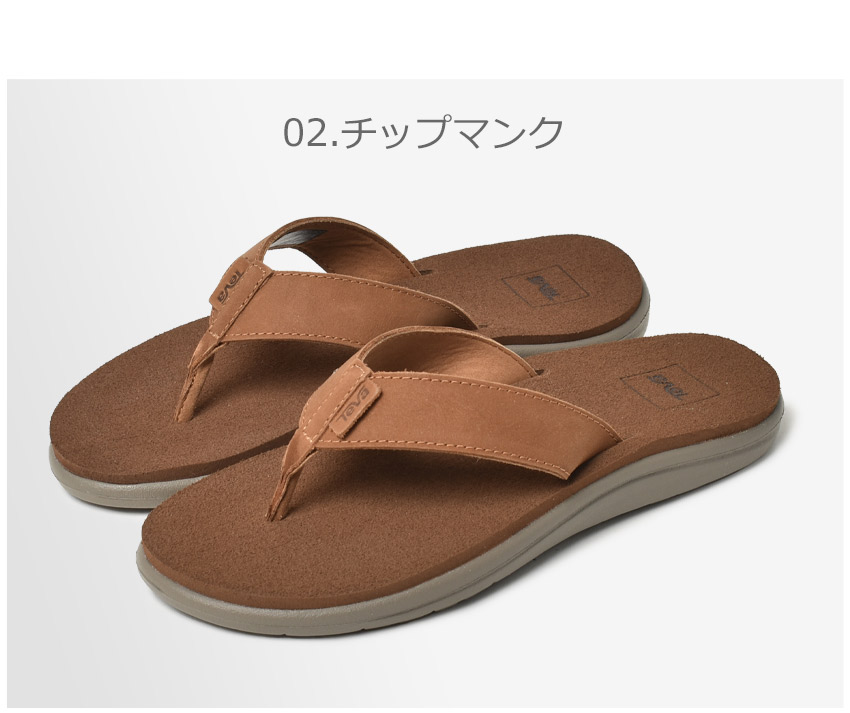 Teva（テバ） サンダル レディース W ボヤ フリップ レザー TEVA