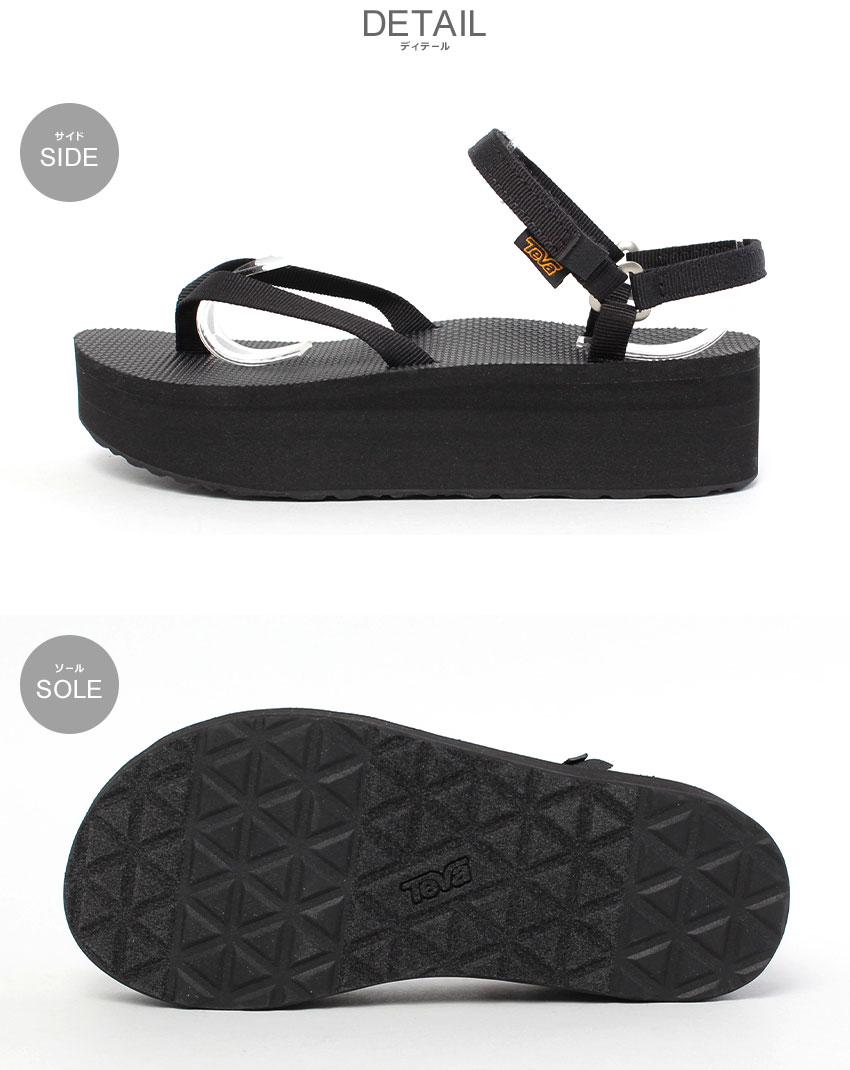 Teva テバ サンダル レディース フラットフォーム スリム TEVA