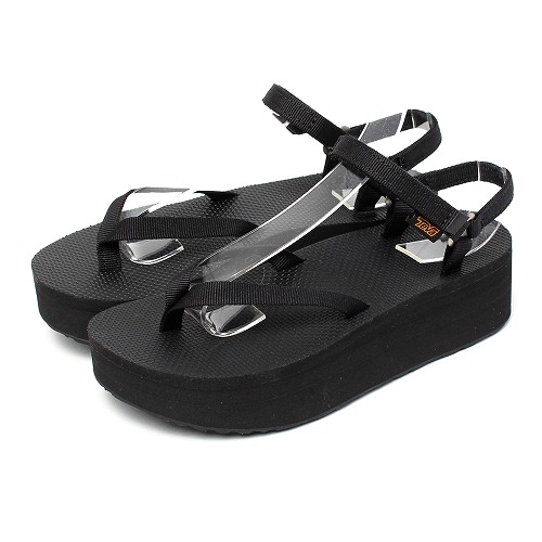 【新品未使用】Teva サンダル ハリケーン テラ ダクトル ブラック25センチ テバ公式【 ハリケーン テラ ダクトル|HURRICANE TERRA DACTYL