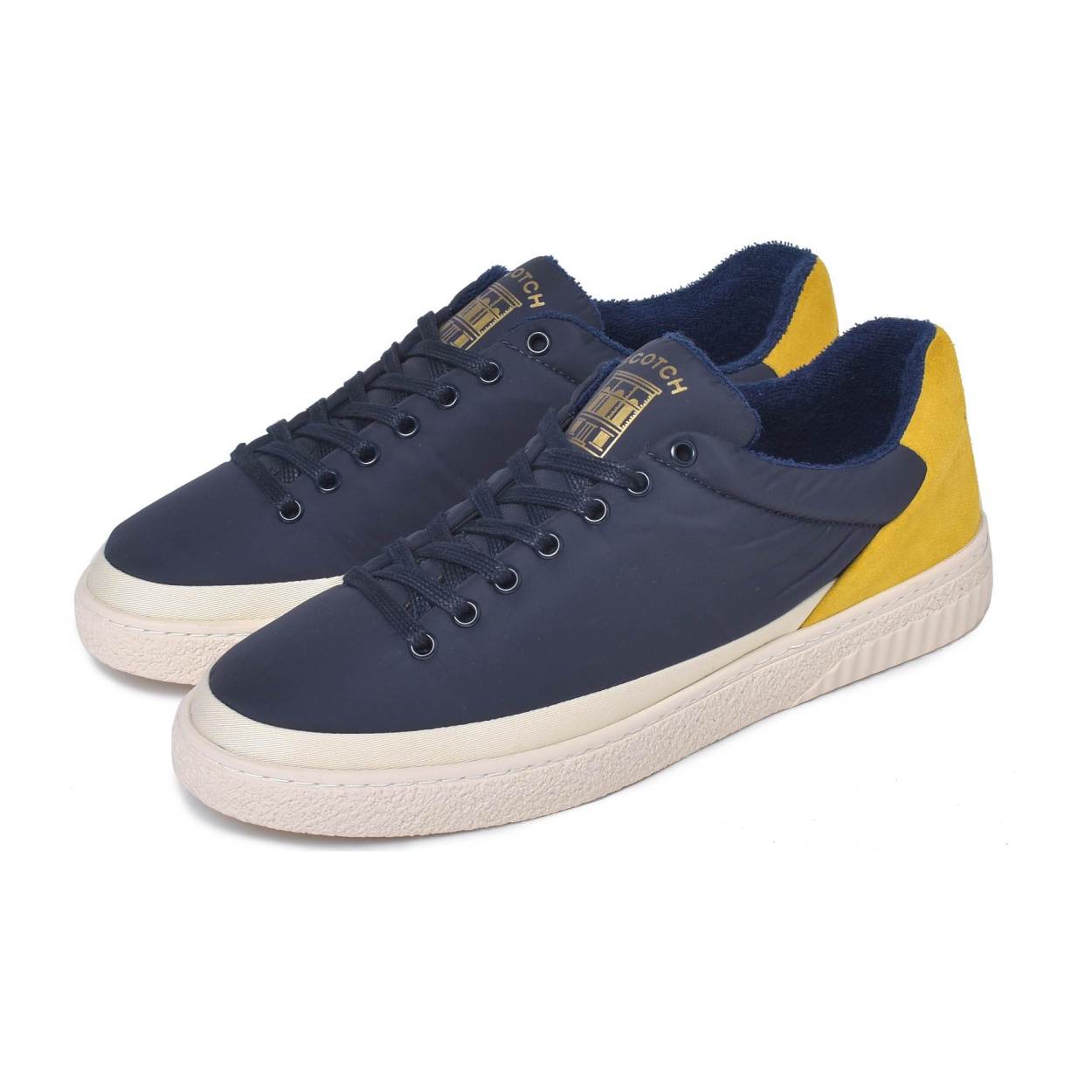 “Scotch & Soda” プリントスリップオンシューズ Marine ロックポート ROCKPORT メンズ タコニック スリップオン [ML0032