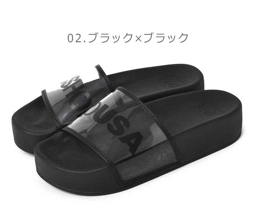 DCシューズ サンダル レディース DC SLIDE PLATFORM SE