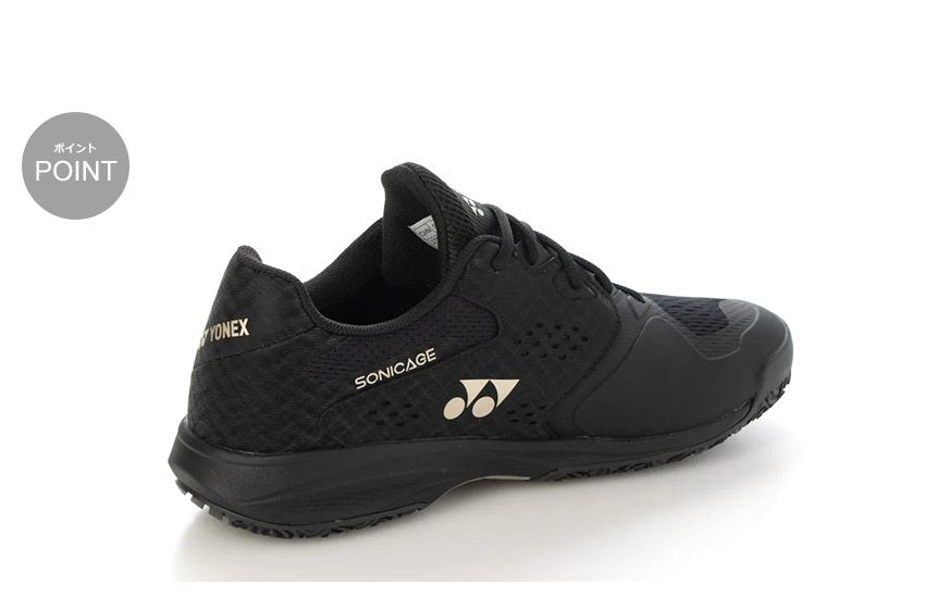 ま*と様 YONEX テニスシューズ SHTS1MAC ブラック YONEX（ヨネックス） テニスシューズ メンズ YONEX SHTSCMG ブラック