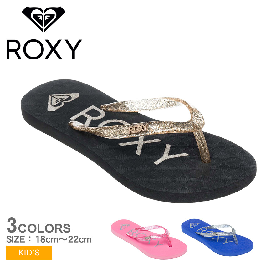 ROXY（ロキシー） サンダル キッズ RG VIVA SPARKLE ROXY ARGL251063
