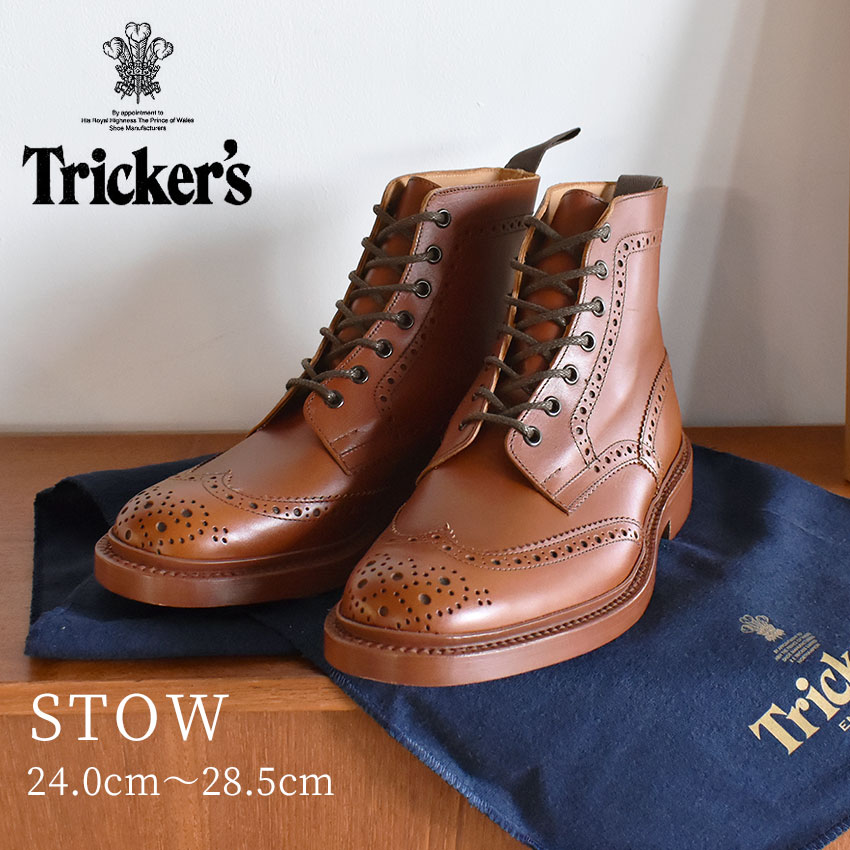 SALE Pt10 送料無料 トリッカーズ TRICKER'S TRICKERS ストウ ダブル