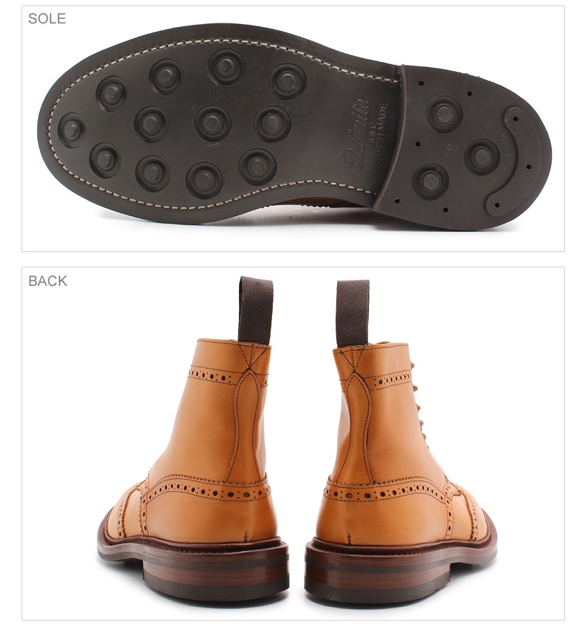 トリッカーズ　革靴　ブーツ　ウイングチップ　24.5位 Trickers - Tricker's トリッカーズ ウィングチップ 24.5cmの