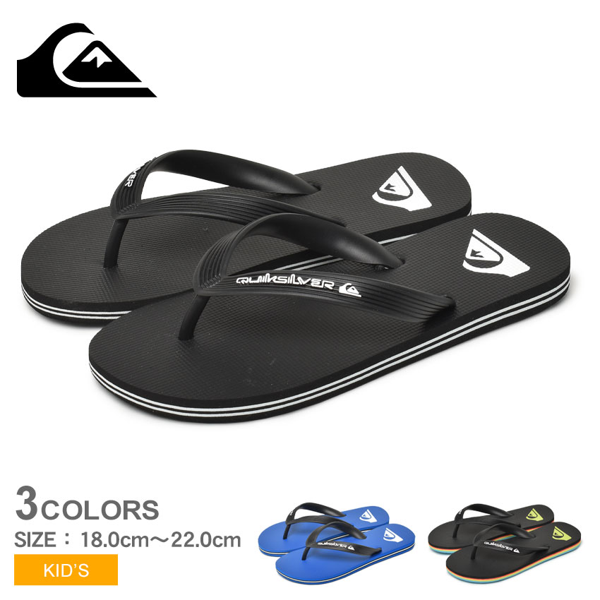 Quiksilver クイックシルバー サンダル キッズ ジュニア 子供
