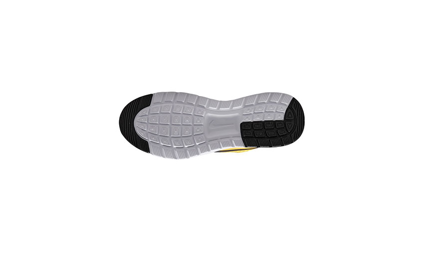ナイキイエロー/ホワイト スニーカー ローカットメッシュ27.5サイズ NIKE ナイキ スニーカー メンズ エア マックス ニュアクシス