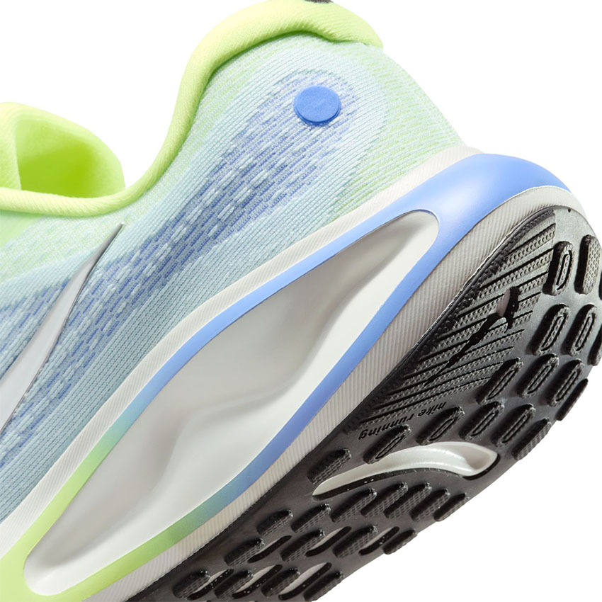 Nike ランニングシューズ ホワイト/ブルー/イエロー ナイキ NIKE レディース スニーカー 幅広 Revolution 7 WIDE