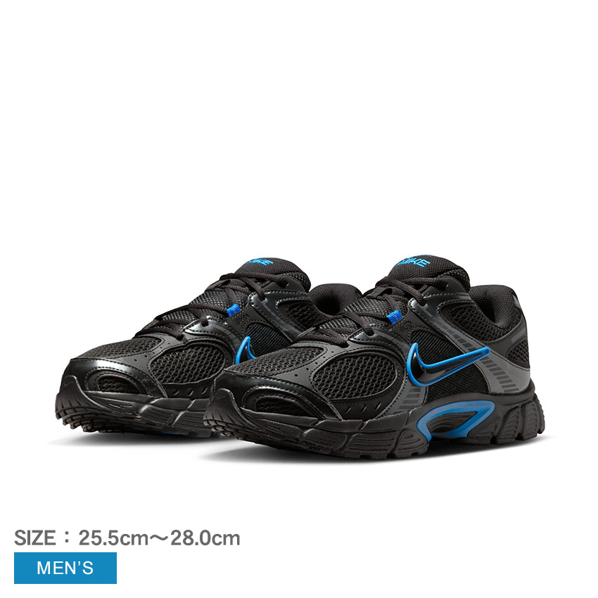 NIKE スリッポンスニーカー ブラック/ブルー NIKE（ナイキ） スニーカー メンズ V5 RNR NIKE HJ5228 ブラック 黒