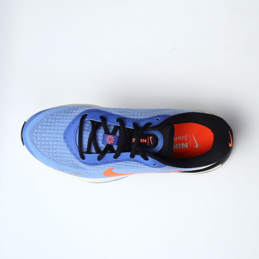 Nike ZoomX ランニングシューズ 青・オレンジ - メルカリ