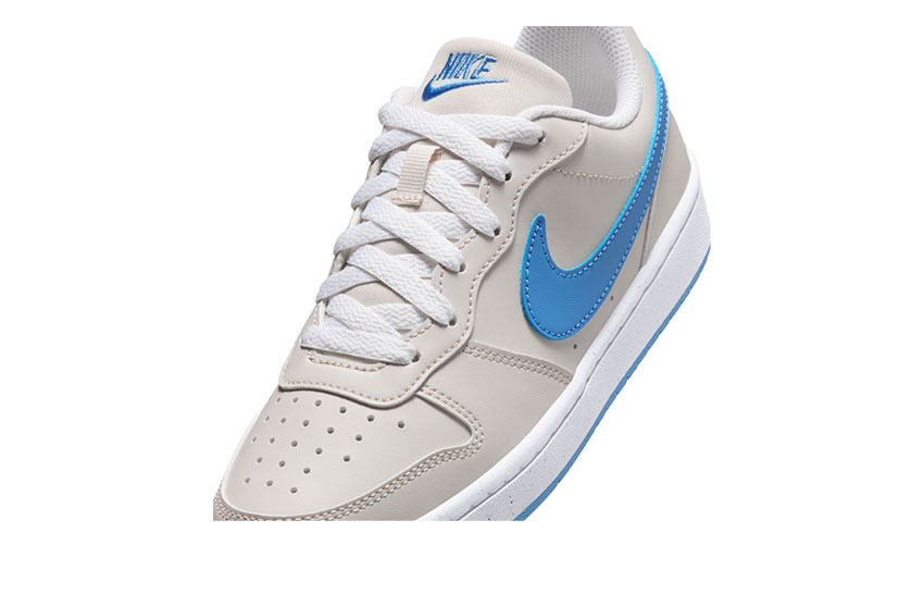Nike スニーカー ホワイト/ベージュ/ブルー NIKE（ナイキ） スニーカー キッズ ジュニア 子供 NIKE DV5456 ブルー
