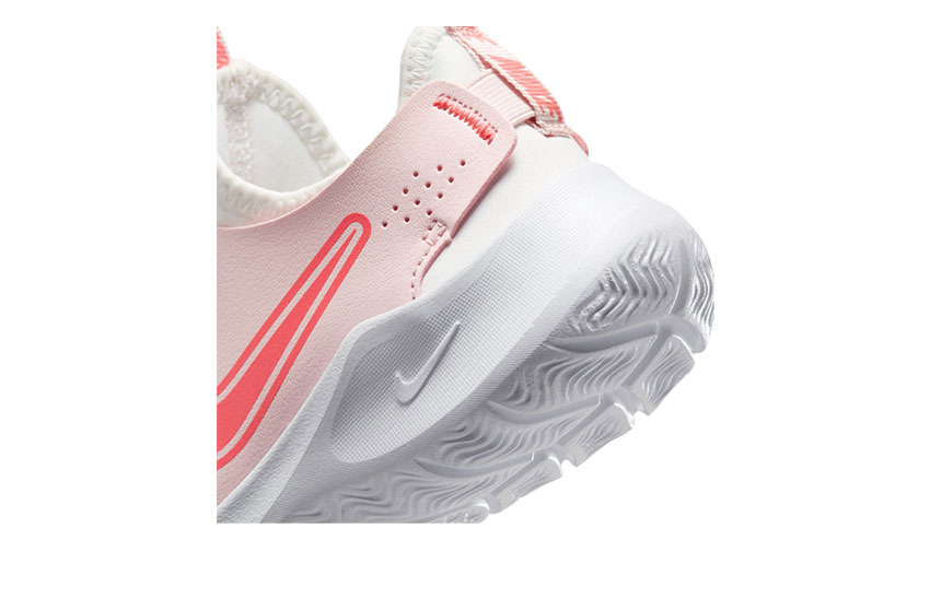 NIKE - フリルん NIKE ナイキ スリッポン キッズ ジュニア 子供 フレックス