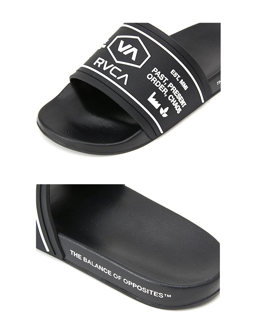 RVCA ルーカ サンダル レディース BF043970 ブラック 黒 靴
