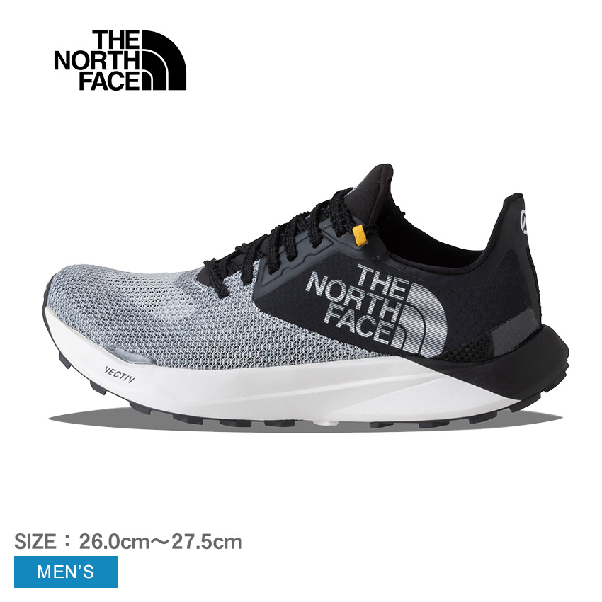 SALE ザ・ノース・フェイス トレイルランニングシューズ メンズ サミット ベクティブ スカイ THE NORTH FACE NF02400  ブラック 黒 白 靴