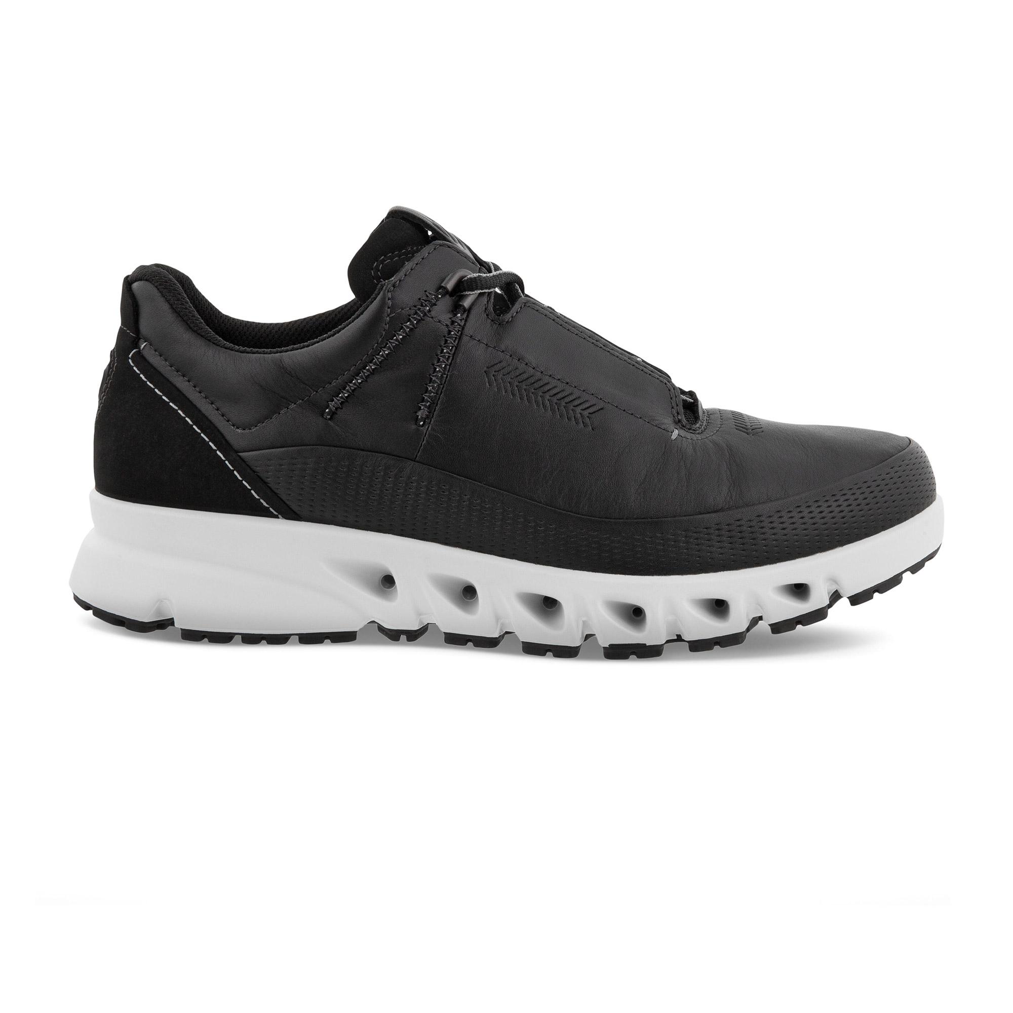 ECCO エコー　スニーカー　厚底オールブラック27.5 ECCO エコー スニーカー メンズ シューズ レースアップ レザー