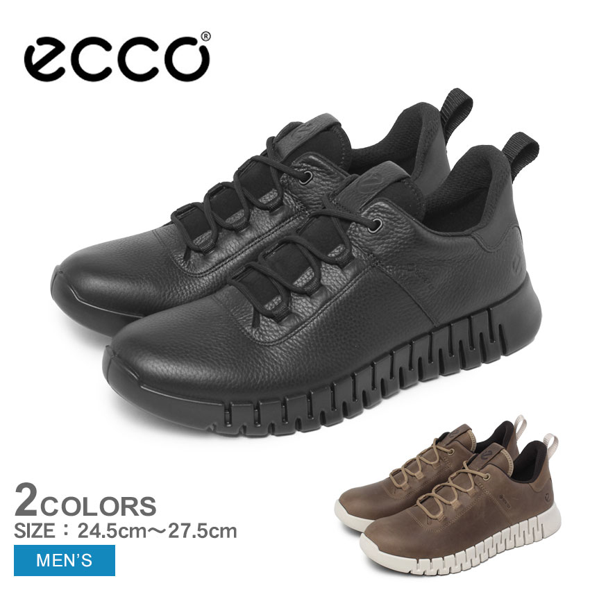 エコー スニーカー メンズ GRUUV ECCO 5252240 ブラック 黒