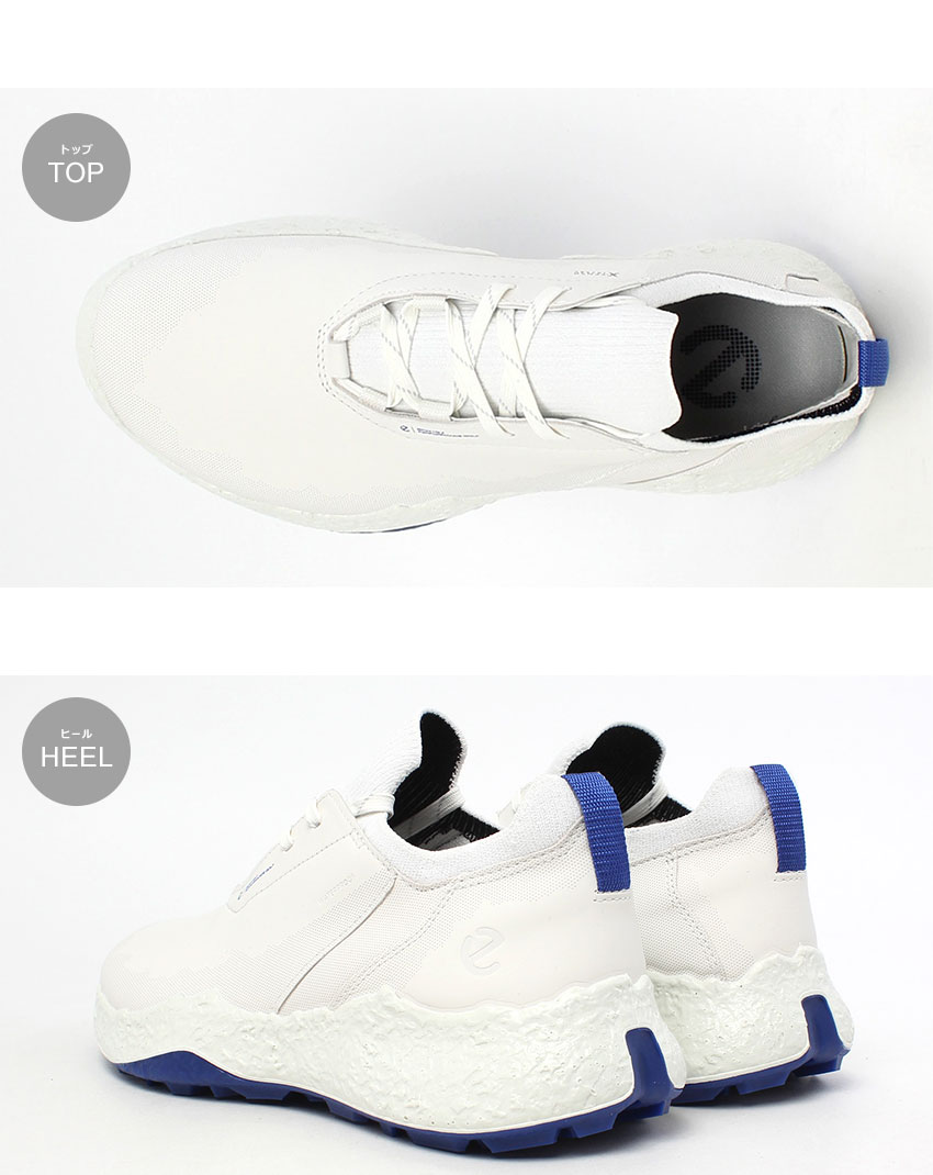 Ecco biom ゴルフシューズ ホワイト ecco（エコー） ゴルフシューズ メンズ GOLF BIOM HYBRID 5 ECCO