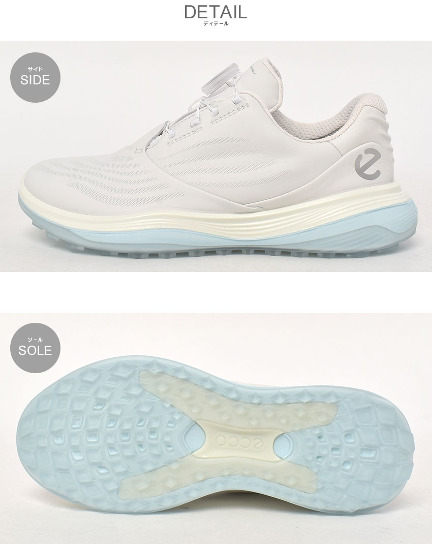 ecco（エコー） ゴルフシューズ レディース ECCO 132763 ホワイト 白