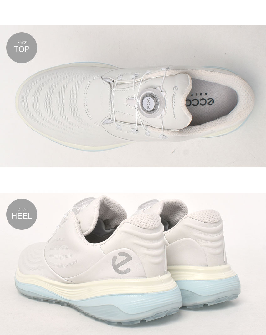 ecco（エコー） ゴルフシューズ レディース ECCO 132763 ホワイト 白