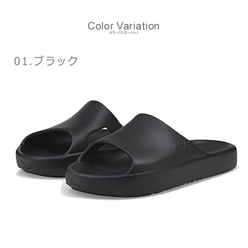 PUMA サンダル Manモデル サンダル プーマ PUMA シブイキャット ブラック 黒 385296-02