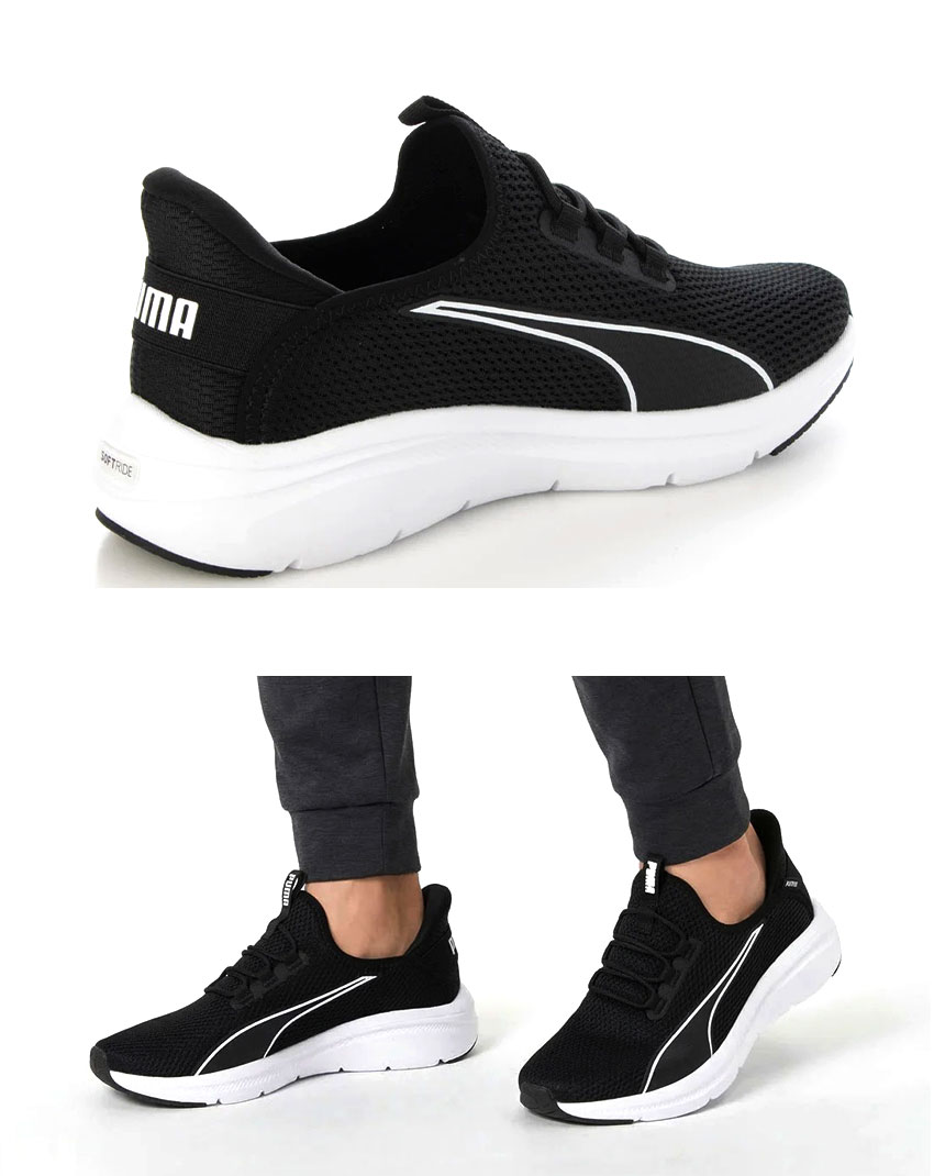 PUMA（プーマ） ランニングシューズ メンズ PUMA 312580 ブラック 黒